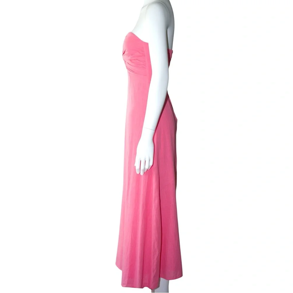 SNDYS x REVOLVE Lilly Dress in Pink 100% Cotton Women’s Size XS Barbie Summer